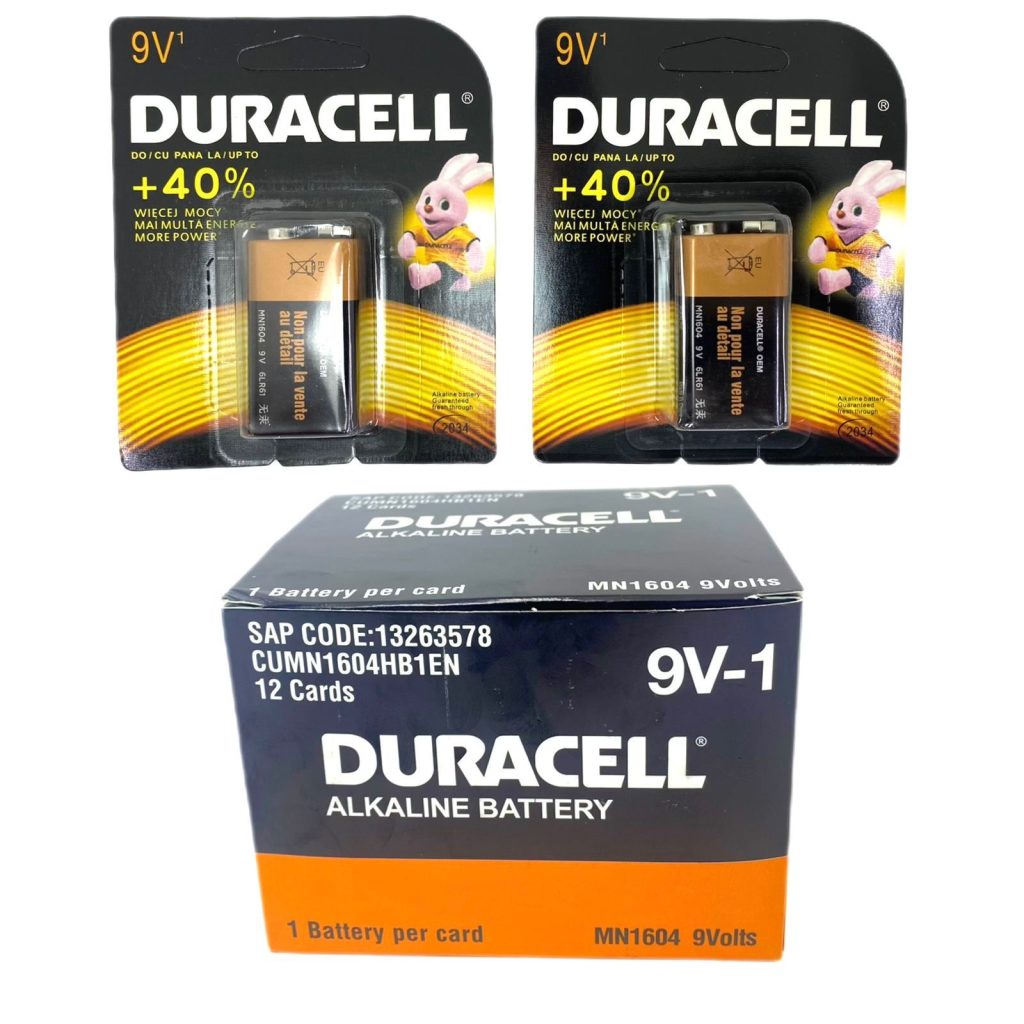 Батарейка Дюрасел Крона 9v 24/1