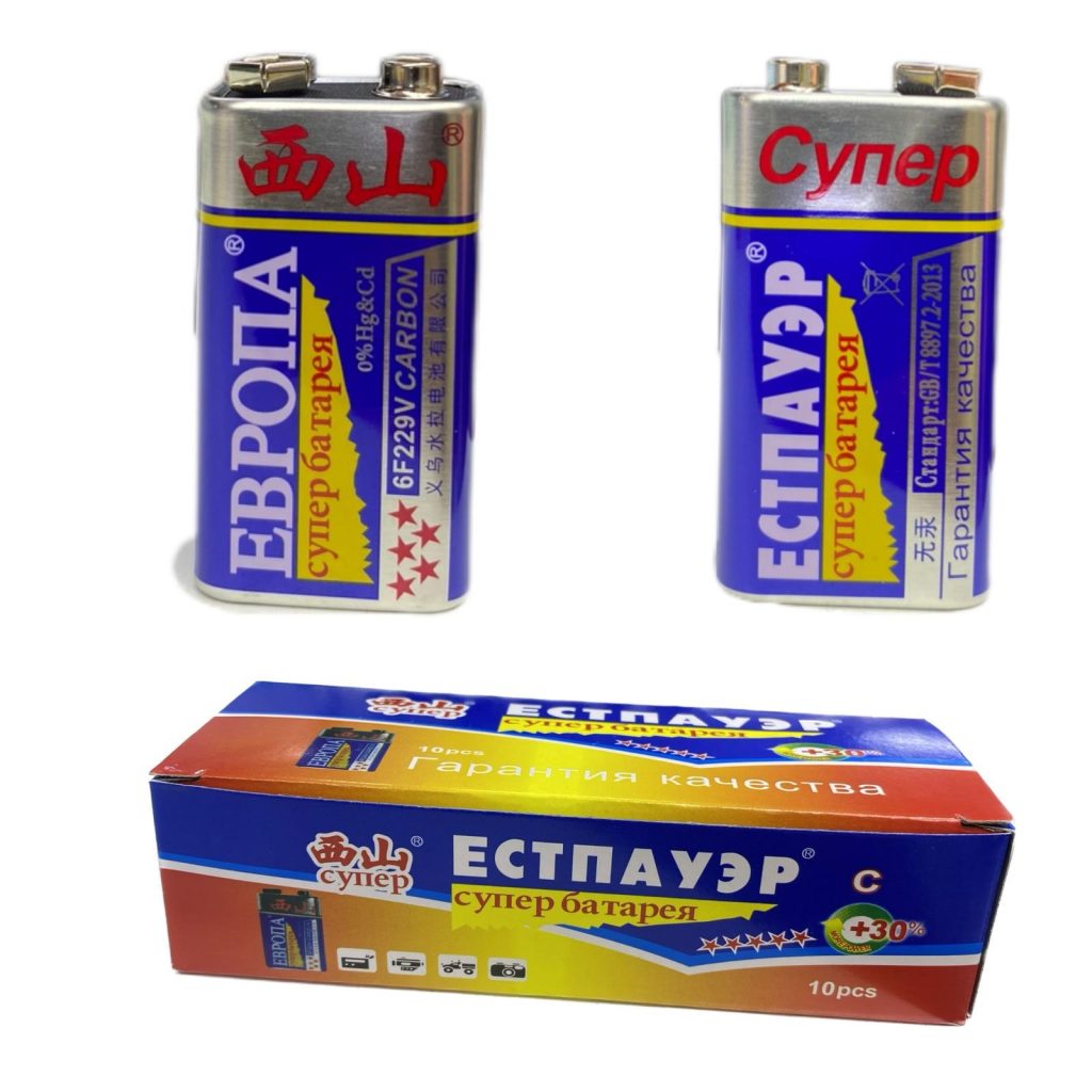 Батарейка Крона Естпауэр 10/1