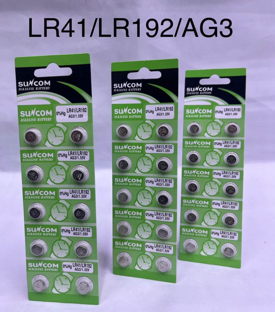 Батарейка таблетка LR41/LR192/AG3