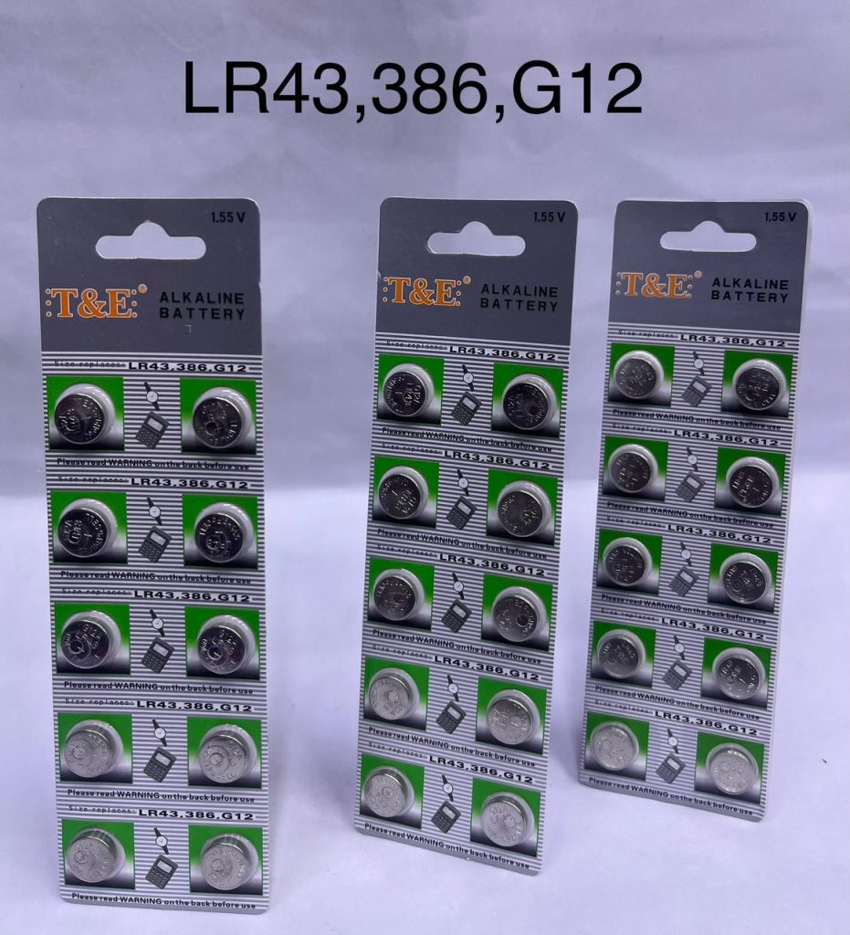 Батарейка таблетка LR43/386/G12