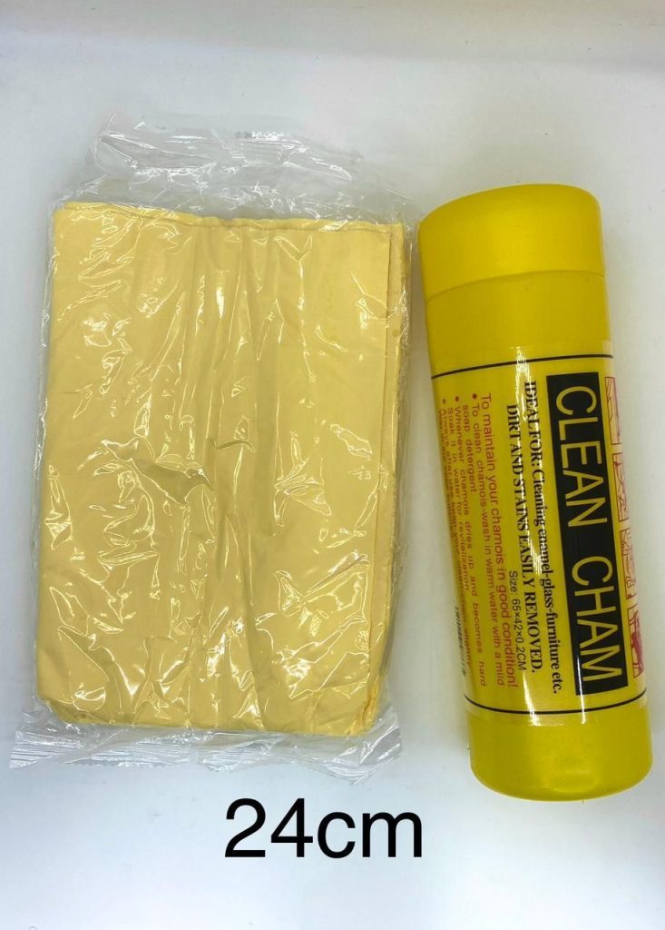 Салфетка автомобильная Clean Cham Искуственная замша 24см