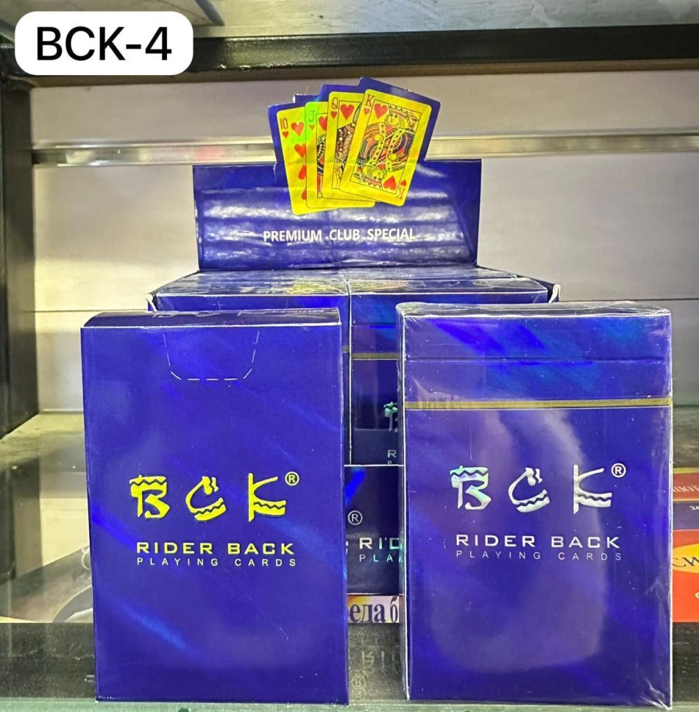 Карты для игры в Покер BCK-4  10/1