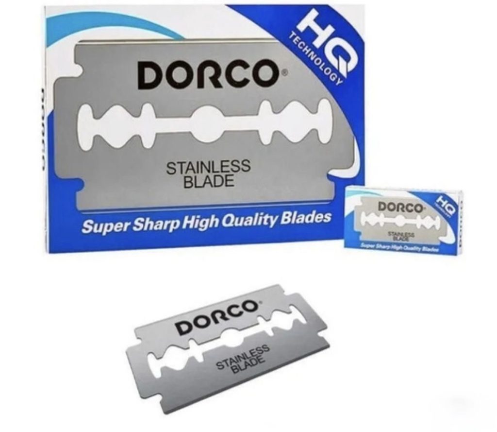Сменные лезвие для бритья DORCO PLATINUM Корейское качество.