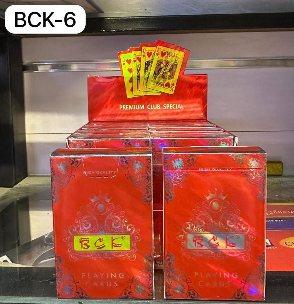 Карты для игры в Покер BCK-6  10/1