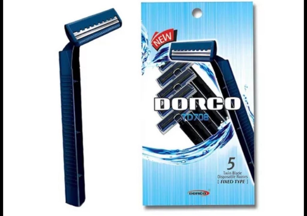 Одноразовый станок для бритья DORCO TD708N. Корейское качество.