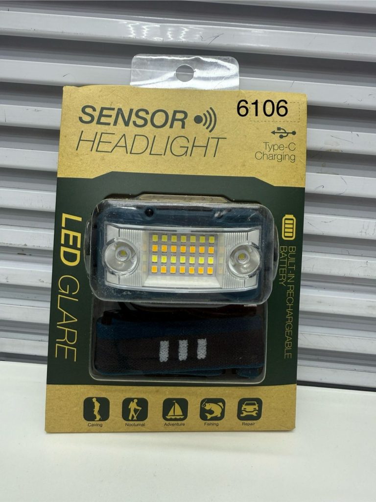 Налобный светодиодный аккумуляторный мощный фонарь 200W No:6106