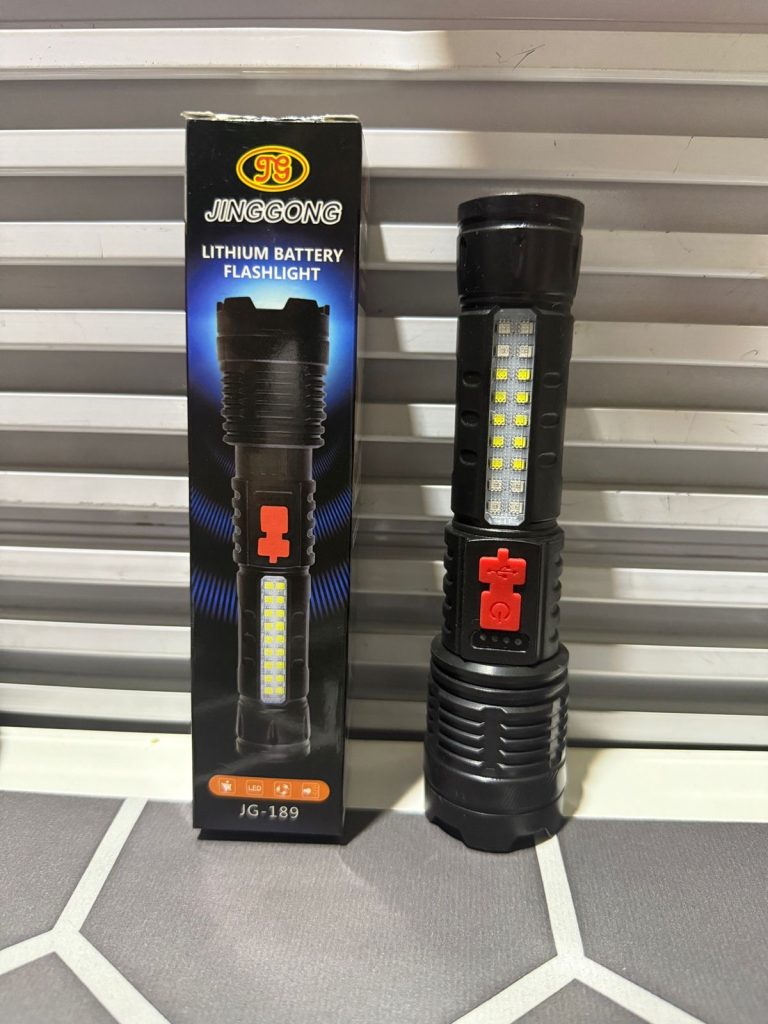 Супер мощный светодиодный тактический фонарик No:189