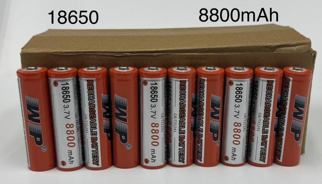 Аккумуляторные батареи 18650 / 8800mah