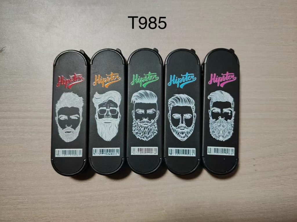 Зажигалка железная автоген Барбершоп 50/1 Т-985