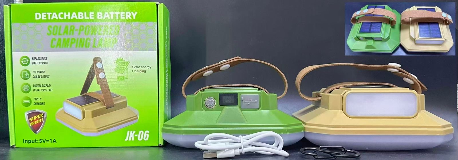 Фонарь для кемпера палатки и шатра JK-06