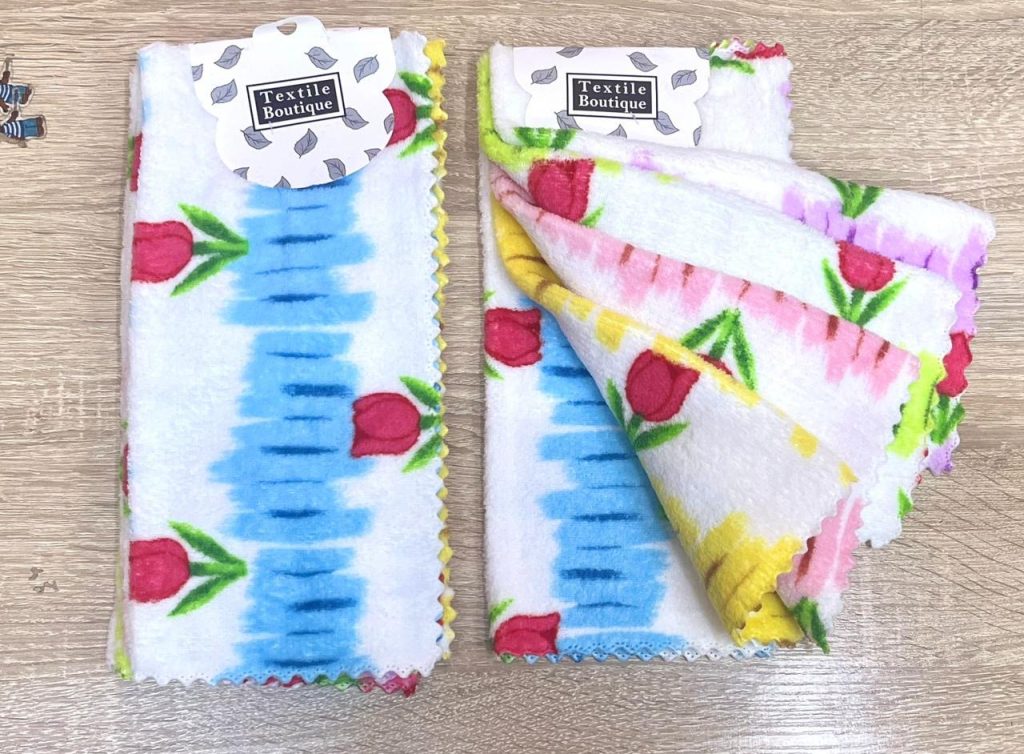 Микрофибра 5/1 принт Тюльпан